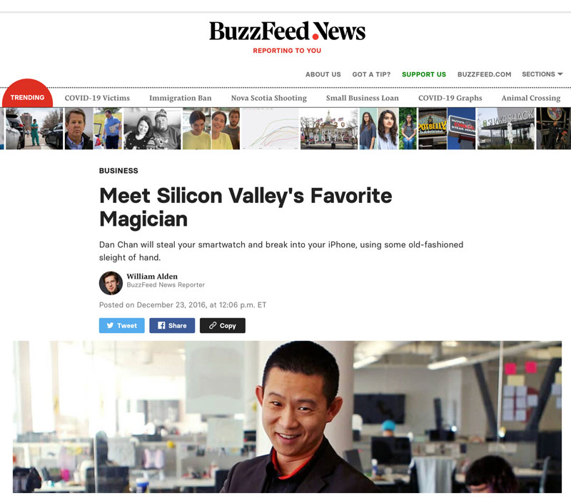 Silicon Valley's Favorite Magician